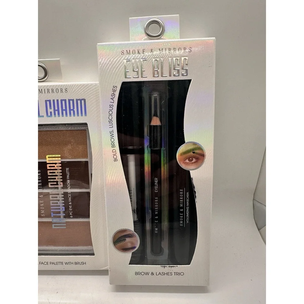 Smoke & Mirrors Makeup Bundle Pink Obsession Natural Charm Eye Bliss